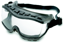 GOGGLES SAFETY CLEAR OTG VENT W/FOAM HDBAND - Goggles